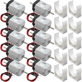 【送料無料】10 個 130 デュアル シャフト マイクロ モーター DC 3 v 11000 RPM 強力な磁気ダブル ラウンド シャフト黒尾シェル モーター ブラケット、RC おもちゃ車ボート/ロボット/ミニ ファン/DIY/テスト/Arduin