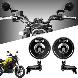 �y���������zFOR XSR125 XSR-125 �����\�ȃ~���[�I�[�g�o�C���g���o�b�N�~���[�A���~�����I�[�g�o�C�C���A�N�Z�T���[ (�u���b�N,���S����)