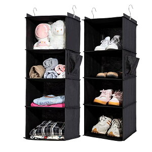 yz݂艺[ 4i ߗރbN y|bNŁz N[[bg [݂艺 Xq/ [/s/o ȃXy[X tȒP ܂ݎ 2 30x30x80cm (2#4iAubN)