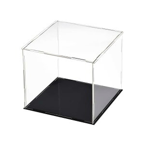 【送料無料】アクリルケース アクリルボックス フィギュアケース ディスプレイケース コレクションケース 収納ボックス 展示 防塵ショーケース 高さ15cm 透明 15x15cm