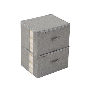 yz[{bNX [P[X e ߗގ[ ܂肽 t ӂt  z ߑP[X t t@Xi[ (O[, 50×s40×32cm 2_Zbg)