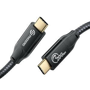 【送料無料】USBC-USB C 3.2 Gen 2x2ケーブル、USB Type-C 100W 急速充電ケーブル0.5m、20Gbpsデータ転送、4k映像出力、Thunderbolt 3/4、MacBook、iPad Pro、Samsung Gal