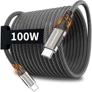 �y���������z100W USB-C & USB-C �P�[�u���y0.2m/0.5m/1m/1.5m/2m/3m�zType C-C �P�[�u�� USB3.2 20Gbps 4K@60HZ 5A �}���[�d �����f�[�^�]�� �^�C�vc���@��Ή� PQ066 (2m