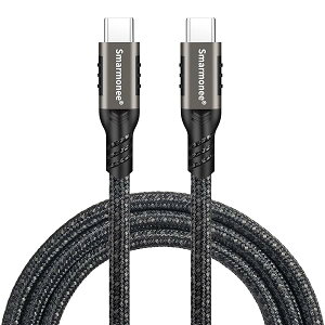 �y���������z100W USB-C & USB-C �P�[�u���y0.2m/0.5m/1m/1.5m/2m/3m�zType C-C �P�[�u�� USB3.2 20Gbps 4K@60HZ 5A �}���[�d �����f�[�^�]�� �^�C�vc���@��Ή� PQ066 (1m