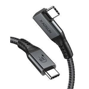 �y���������zUSB4 V2 80G�P�[�u�� Thunderbolt 5 / Thunderbolt 4 �Ή� L�� 240W PD3.1�}���[�d USB-IF�F�� 80Gbps 8K �f���o�� macbook pro ipad pro Type c��