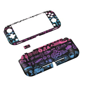 �y���������zZealProtect Nintendo Switch Lite�ɑΉ��p�ی�V�F��(�p�^���f�U�C��)�ASwitch Lite�ɑΉ��p�l�ԍH�w�Ɋ�Â����f�U�C�������n�[�h�V�F���A�O���X�X�N���[���t�B�������X���b�g�J�o�[��