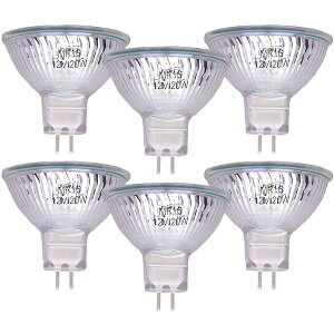 �y���������zMR16�n���Q�������v �X�|�b�g���C�g �ȃG�l�n���Q�������v 12V 20W �ȃG�l �z���C�g �����v �v���X�`�b�N 6��