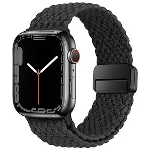 �y���������zBand �R���p�`�u�� Apple Watch �o���h 49/46/45/44/42/41/40/38mm�A���C���ߋ��t���̃i�C�����e���ґg�o���h���߉\�ȃX�|�[�c�A�b�v���E�H�b�`�o���h�t�� Apple Watch Ultra 3/2/1