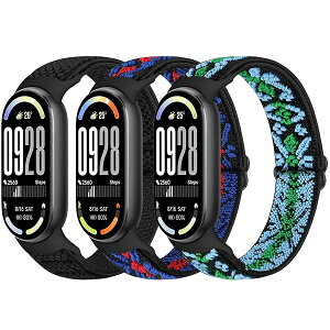 �y���������z�e���A�[���o���h Xiaomi Smart Band 10/9/8 �X�|�[�c �i�C���� �X�g���b�v �\�t�g���v�o���h ���߉\�ȐL�k���X�g���b�v �����p�o���hXiaomi Mi Band 10/9/8 �����p �j���p