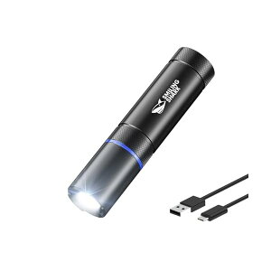 【送料無料】F1 懐中電灯,【アルミ合金・強力LEDハンドライト】高輝度フラッシュライト 4モード調光 ズーム調節 ストロボ アルミニウム製 耐久 耐磨耗 充電式 軽量 コンパクト 持ち運び便利