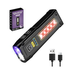 �y���������z�����d�����O�� UV 395 nm�A�u���b�N ���C�g EDC �����d���~�j LED �����[���� USB - C �[�d���|�[�^�u�����C�x�[�X�ACOB �z���C�g �� ���b�h ���C�g�A�o�ً͋}�d���A�y�b�g�̔A�A����