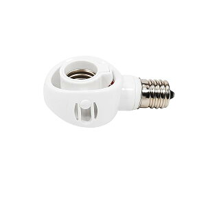 �y���������z-E17 LED�d����p-�����ϊ��A�_�v�^�[ �d�� �\�P�b�g-�ȒP��t -AC 100V-�z���C�g1�Z�b�g�B