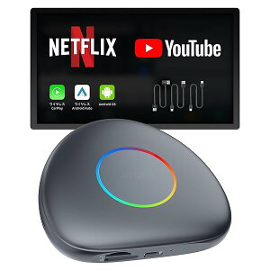 yzCXCarPlay Ai Box Android AI{bNX CB6C iPhoneAndroid AutoΉ ChatGPT ԍڗprfIXg[~O YouTubeENetflixETikTokΉ 4G LTE 4