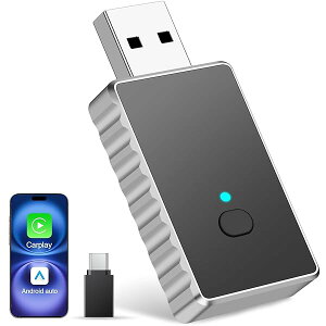 yzyŐVWiFi 6Bluetooth 5.4ځz2-in-1 MiniCXCarPlay/Android AutoA_v^[ A~t[ LCarPlay/Android AutoڎԐp ^b`EEnhE