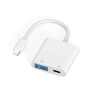yzyŐVMFiFؕizCgjO USB ϊA_v^ 2IN1 }[d f[^] Lightning-iPhone USB ϊA_v^ OTG@\ ʐ^/rfI/t@C o] vOvC x