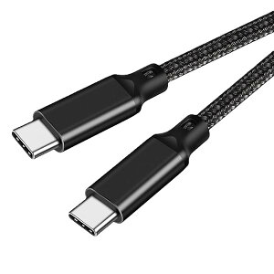 yzUSB-C & USB-C P[u 1.5m y100W PDΉ/USB 3.2 Gen 2x2-20Gbpsf[^]zPD3.0/QC3.0[d 4K/60Hz fo͒ϋviC҂ ^CvC USB Type C