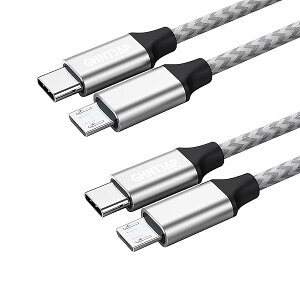 yzType C Micro USB P[u 0.3M y2{Zbgz USB C to Micro USB OTGP[u }CNusb ^Cvc USB2.0 f[^] [d\ AndroidX}zȂǑΉ