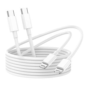 yzyKMFiF؁z for iPhone [dP[u  1M 2{Zbg USB-C CgjOP[u 20WΉ PD}[d fh~ ϋv f[^ ^CvC CgjO for iPhone 14/14 Pr