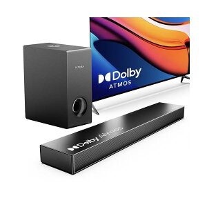 yzDolby Atmos TEho[ 2.1ch TuE[t@[t HDMI eARCΉ Soundbar 190W dቹ^ HDMI eARC/AUX/fW^/ Bluetooth5.3Ή z[VA^[PC/TV Xs
