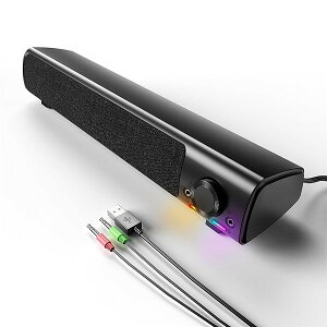 yzPC Xs[J[ XeI USB Xs[J[ USB d AUX P[u݊fXNgbv/m[gubN/3.5 mm WbNƃ}CN \Pbg