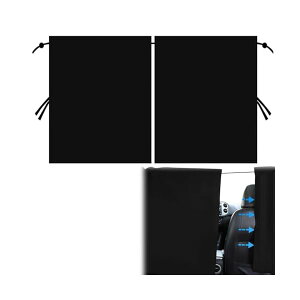 yzԗpJ[e ԗp Ԏd؂J[e 70cm×80cm 2Zbg (ubN) O΍ 悯 fM tȒP vCoV[ I[V[Y Ԓ ԓɕ֗ 