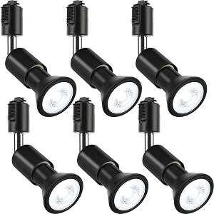 �y���������z�X�|�b�g���C�g e26 �_�N�g���[�����C�g �d���t�� �_�N�g���[���p�Ɩ���� ���C�e�B���O���[�� �Ɩ� PAR20 ���t���^ �����v�t LED�d���{���Z�b�g (�u���b�N, �����F 6�Z�b�g)