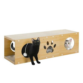 【送料無料】猫爪研ぎ段ボール つめとぎ 猫 爪研ぎトンネル 爪研ぎハウス 猫のおもちゃ 多