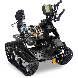 �y���������z�X�}�[�g WiFi ���{�b�g�L�b�g Raspberry Pi 5 �p�A4DOF ���{�b�g�A�[�� �g���b�N �^��