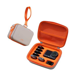 �y���������zDJI Osmo Action 6 ��p ��e�ʃP�[�X �\�ʖh�� �L�������O�P�[�X �ϏՌ� (�O���[)