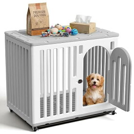 【送料無料】犬ケージ ペットケージ サークル 小型犬 室内 屋内用 キャスター付き 引き出し