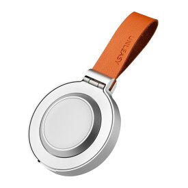 [限定200円クーポン配布]SOMaD 3in1 ワイヤレス充電器 apple ユーザー スマホリング スタンド 軽量 薄型 キーホルダー ストラップ付 本革 アルミ製 18W 同時充電 iPhone AppleWatch AirPods FF-W311 _FF