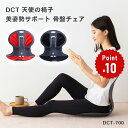 [ポイント10倍]【即納】【送料無料】DCT 天使の椅子 姿勢を正す姿勢矯正イス 骨盤チェア ブラック DCT-700-BK DCT-700…