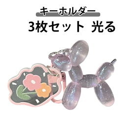 3枚セット 光る 大人 バッグチャーム 婦人 3枚セット アクセサリー 蓄光 お洒落 夜光 ファッション小物 雑貨 おしゃれ メンズ 男性 子供 子ども こども 女性 キーリング レディース 紳士 女の子 男の子 男女兼用 プチギフト 贈り物