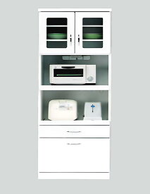 食器棚 白い食器棚 ダイニングボード60センチOP 完成品　激安食器棚 日本製 国産 大川家具 安い食器棚 格安食器棚 ホワイト 食器棚