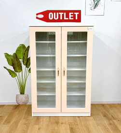 食器棚　大川家具　収納　キッチン　ラック　国産　完成品　キャビネット　ミドル食器棚　カップボード　ミニ食器棚　キッチンキャビネット　キッチンラック アウトレット