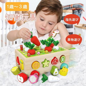 おもちゃ 知育玩具 木のおもちゃ 出産祝い 赤ちゃん 1歳 2歳 3歳 男 女 誕生日 果物 虫取り 動物 積み木 車 ギフト クリスマス プレゼント