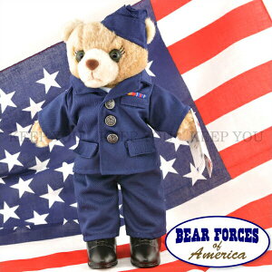 efBxA AJ R  25cm R i`J[ ̎q MILITARY TEDDY BEARS xAtH[X BEAR FORCES of AmericayefBxA  ʂ AJR A[~[ lCr[ GAtH[