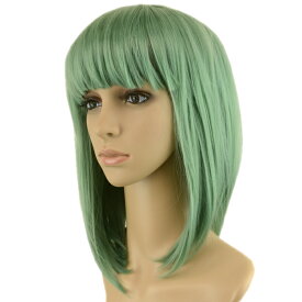 【メール便送料無料】WIG ウイッグ ミディアムヘアー 約38cm 全20色 ストレート ミディアム ボブ【WIG コスプレ 衣装 コスプレ アニメ コスプレ ナース/コスプレ 制服 コスプレ セクシー コスプレ メイド コスプレ セーラー服 コスプレ 撮影会 コスプレ モデル】WIG-B510 ┃