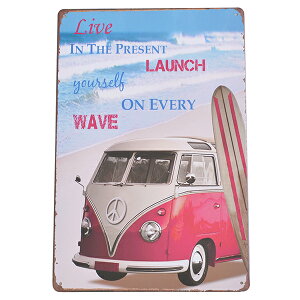 �y���[���֑Ή��z�A�����J�� �u���L�Ŕ� ���[�Q���o�X VW ���g�� 20×30cm �r���e�[�W ���^���T�C���v���[�g�y�u���L�Ŕ� �T�C���v���[�g �A�����J���G�� �J�t�F �o�[ �K���[�W �������̃C��
