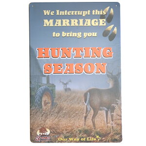 【メール便対応】アメリカン ブリキ看板 動物 魚 釣り 20×30cm ビンテージ メタルサインプレート【ブリキ看板 サインプレート アメリカン雑貨 カフェ バー ガレージ お部屋のインテリア】169