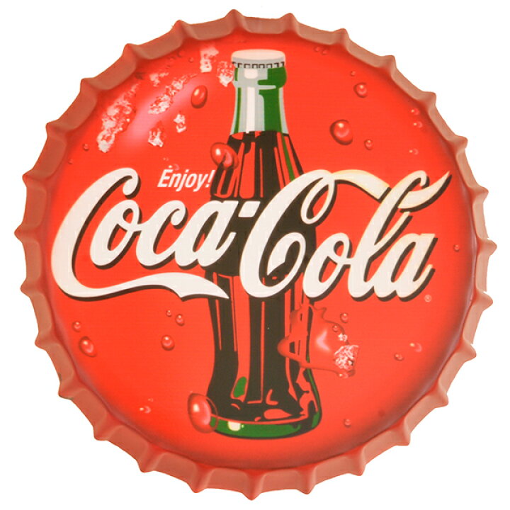 コカコーラ/Coca-Cola ディスクアイコンウイング サインプレート 羽 