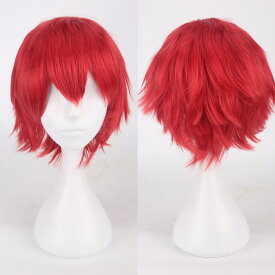 ウィッグ ショート コスプレ フルウィッグ 自然 ハロウィン 仮装 ショートウィッグ カラーウィッグ アニメ コスプレウィッグ かつら 全頭かつら 巻き 耐熱 黒 白 パープル ゴールド ピンク シルバー レッド ブルー 男装 女装 つけ毛 舞台 cos
