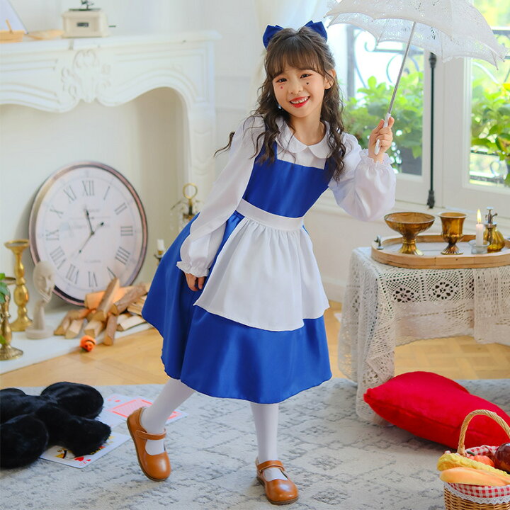 楽天市場】エプロンワンピース アリス風 ハロウィン コスチューム 