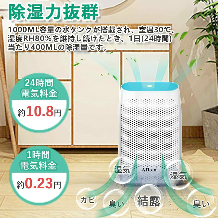 3234円 く日はお得 除湿機 大容量 コンパクト 静音作業 湿気amp