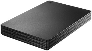 I-O DATA USB 3.1 Gen 1/2.0�Ή� �|�[�^�u���n�[�h�f�B�X�N �u�J�N���� Lite�v �u���b�N 1TB HDPH-UT1KR