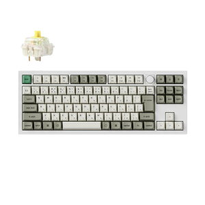 Keychron Q3 Max QMK/VIA���C�����X�E�J�X�^�����J�j�J���L�[�{�[�h�A2.4 GHz/Bluetooth 5.1/�L���ڑ��AJIS���C�A�E�g�ARGB���C�g�A�z�b�g�X���b�v�Ή�Gateron Jupiter���J�j�J���X�C�b�`/�t���A