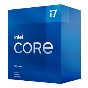 Intel Core i7-11700F �f�X�N�g�b�v�v���Z�b�T�[ 8�R�A �ő�4.9GHz LGA1200 (Intel 500�V���[�Y  �Z���N�g400�V���[�Y�`�b�v�Z�b�g) 65W�B
