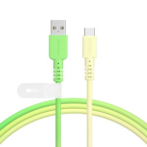 MOTTERU (���b�e��) USB-A to USB-C �O���f�[�V�����P�[�u�� �[�d �f�[�^�]�� ���炩�����܂Ȃ� �f���ɋ��� Quick Charge3.0 iPhone16 Android �X�}�[�g�t�H�� �Ή� �V���R���P�[�u���o���h �t�� 1