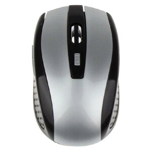 ワイヤレスマウス 無線 マウス 電池式 静音 Bluetooth 軽量 小型 USBレシーバー付き 光学式 コンパクト シルバー