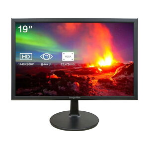 PC fXNgbv j^[ 19C` 1440x900 HDMI 97% sRGB fBXvC fAXs[J[ 60Hz VESAΉ LED XN[ 5ms Rs[^fBXvC F j^[ HDMI VGA rWlX X